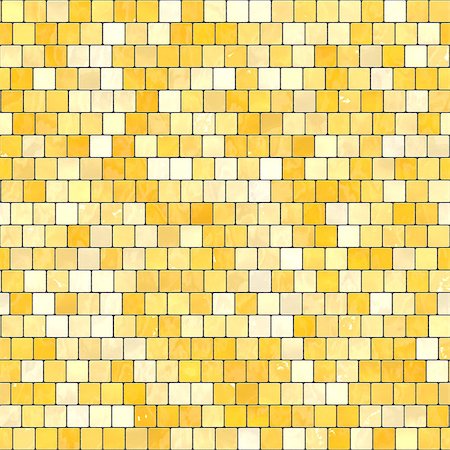 simsearch:400-08962382,k - ceramic yellow orange mosaic background seamless texture in swimming pool or kitchen. Stock Photo - Budget Royalty-Free & Subscription, Code: 400-08962383