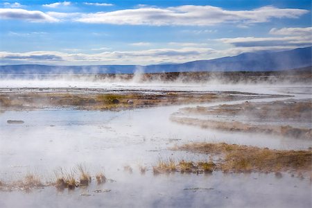 Lake in sol de manana geothermal field, sud Lipez reserva Eduardo Avaroa, Bolivia Stock Photo - Budget Royalty-Free & Subscription, Code: 400-08963339