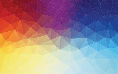 pattern art colorful - Vertical Abstract 2D geometric colorful background for web design Stock Photo - Budget Royalty-Free & Subscription, Code: 400-08974636