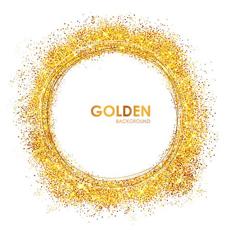 simsearch:400-08976480,k - illustration of Shiny Glamorous Glittering Gold texture background Photographie de stock - Aubaine LD & Abonnement, Code: 400-08976479