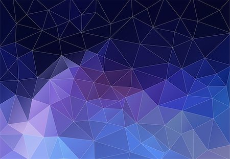 shmel (artist) - Blue Art backgound for web. Abstract triangle shapes. Stock Photo - Budget Royalty-Free & Subscription, Code: 400-08977688