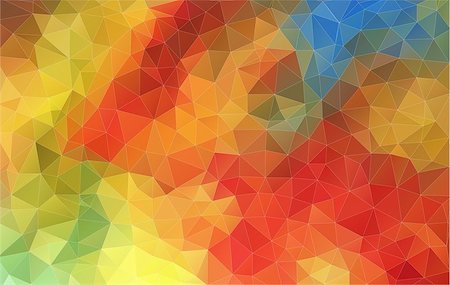 shmel (artist) - Horizontal Abstract 2D geometric colorful background for web design Stock Photo - Budget Royalty-Free & Subscription, Code: 400-08977689