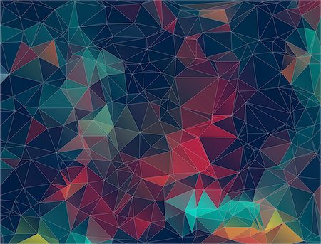shmel (artist) - Flat Background of geometric shapes. Colorful mosaic pattern. Retro triangle background Stock Photo - Budget Royalty-Free & Subscription, Code: 400-08977701