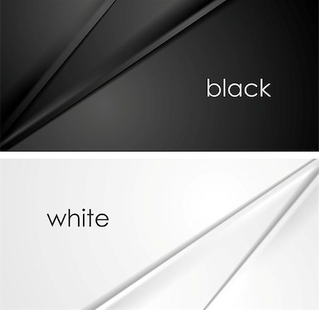 simsearch:400-08978821,k - Smooth silk lines black and white backgrounds. Vector illustration design Foto de stock - Super Valor sin royalties y Suscripción, Código: 400-08977730