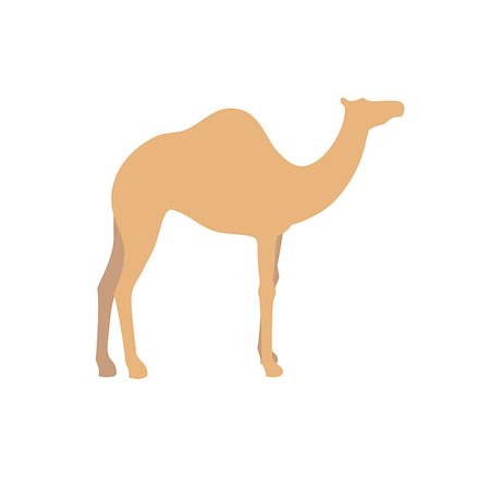 Camel vector sign flat color illustration Photographie de stock - Aubaine LD & Abonnement, Code: 400-08978085