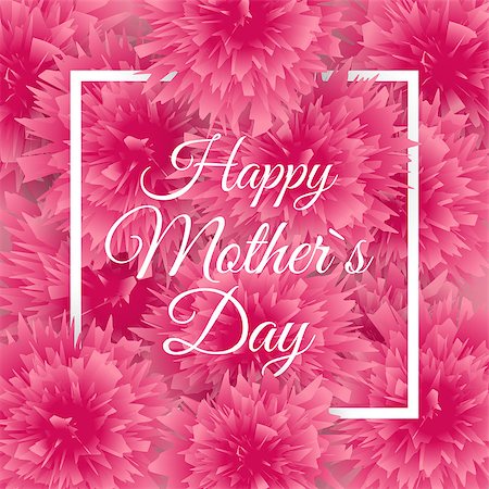 simsearch:400-09113924,k - Happy Mother s Day Cute Background with Flowers. Vector Illustration EPS10 Photographie de stock - Aubaine LD & Abonnement, Code: 400-08978183