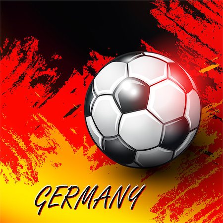 simsearch:400-08133793,k - Soccer Confederation Cup 2017 in Russia background. German flag. Vector illustration. Photographie de stock - Aubaine LD & Abonnement, Code: 400-08979209