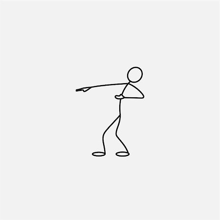 simsearch:400-04722985,k - Cartoon icon of sketch stick figure in cute miniature scenes. Fotografie stock - Microstock e Abbonamento, Codice: 400-08973991
