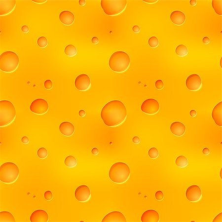 Bright realistic tasty yellow cheesy seamless pattern Stockbilder - Microstock & Abonnement, Bildnummer: 400-08980386