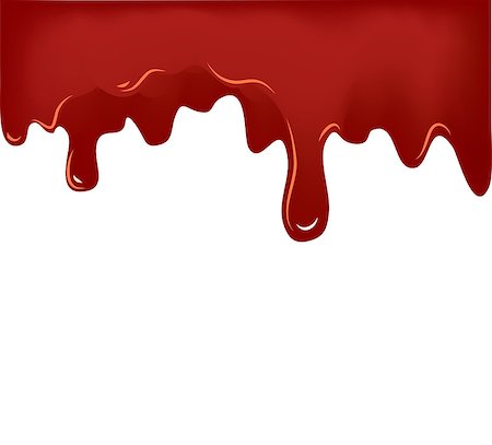 simsearch:400-05062045,k - Illustration of Flowing Blood on white background . Vector illustration EPS10 Fotografie stock - Microstock e Abbonamento, Codice: 400-08981436