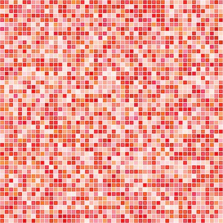 simsearch:400-04846399,k - Red tiles mosaic pattern background vector with different transparency Stock Photo - Budget Royalty-Free & Subscription, Code: 400-08982268