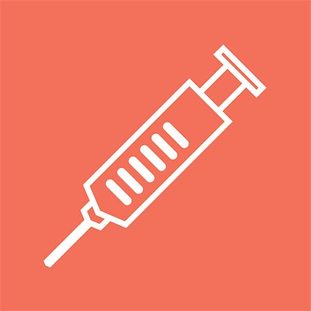 simple gun icon - Syringe simple icon - injection and vaccination symbol Stock Photo - Budget Royalty-Free & Subscription, Code: 400-08982293