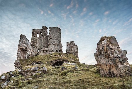 sutherland - Ardvreck Castle on Loch Assynt in Sutherland in the Highlands of Scotland. Photographie de stock - Aubaine LD & Abonnement, Code: 400-08996822