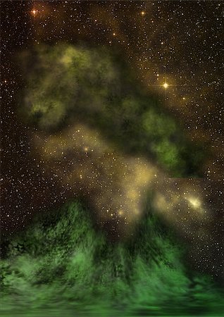 simsearch:400-08430000,k - Far being shone nebula and star field against space. Elements of this image furnished by NASA . Stockbilder - Microstock & Abonnement, Bildnummer: 400-08997353