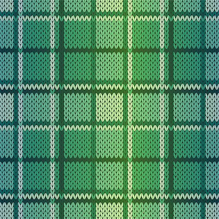 simsearch:400-05370173,k - Seamless knitting vector pattern as a fabric texture in green and turquoise hues Foto de stock - Super Valor sin royalties y Suscripción, Código: 400-08997429