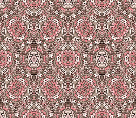 simsearch:400-08966083,k - cute vintage ethnic seamless pattern ornamental background design Stockbilder - Microstock & Abonnement, Bildnummer: 400-08997722