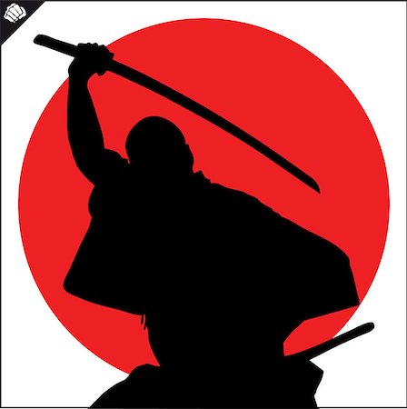 simsearch:400-08997729,k - Fighting combat Fighter in kimono dogi taekwondo hapkido Vector EPS Stock Photo - Budget Royalty-Free & Subscription, Code: 400-08997732