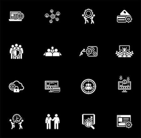 shield business - Flat Design Icons Set. Business and Finance. Isolated Illustration. Stock Photo - Budget Royalty-Free & Subscription, Code: 400-08998420