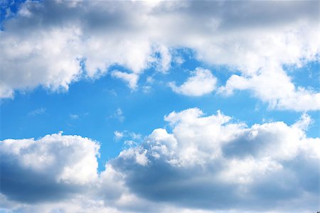 simsearch:400-09268408,k - Beautiful blue sky with clouds. Nature wallpaper background Stock Photo - Budget Royalty-Free & Subscription, Code: 400-08998487