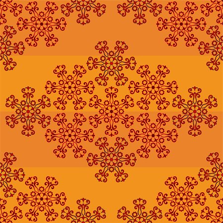 simsearch:400-08752377,k - Abstract Tile Seamless Background, Ornament with Symbolical Colorful Floral Patterns. Vector Stockbilder - Microstock & Abonnement, Bildnummer: 400-08998489