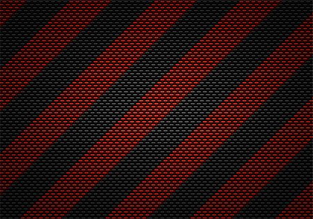 shiny black carbon - Abstract modern black carbon fiber textured material design with red warning tape background, wallpaper, graphic design Stock Photo - Budget Royalty-Free & Subscription, Code: 400-09008426