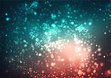 simsearch:400-09081846,k - Abstract background with spiral blurred glitter color bokeh lights Stock Photo - Budget Royalty-Free & Subscription, Code: 400-09008421
