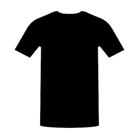 Shirt  it is the black color icon . Stock Photo - Budget Royalty-Free & Subscription, Code: 400-09001105