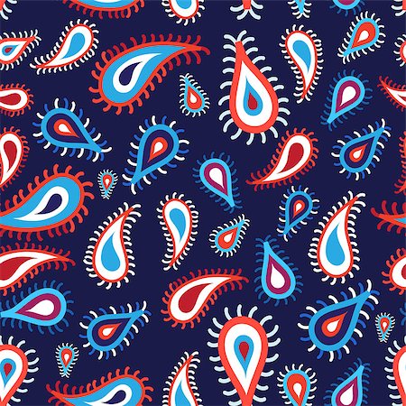 simsearch:400-08620181,k - Seamless graphic pattern from abstract unusual elements Stockbilder - Microstock & Abonnement, Bildnummer: 400-09001252