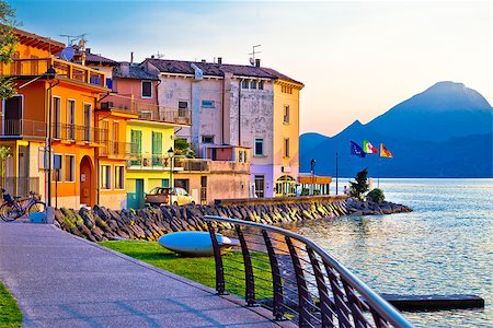 Porto village on Garda lake waterfront view, Veneto region of Italy Stock Photo - Budget Royalty-Free & Subscription, Code: 400-09019712