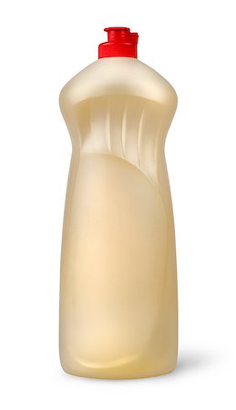 simsearch:400-04606795,k - Plastic bottle with detergent isolated on white background Foto de stock - Super Valor sin royalties y Suscripción, Código: 400-09010132