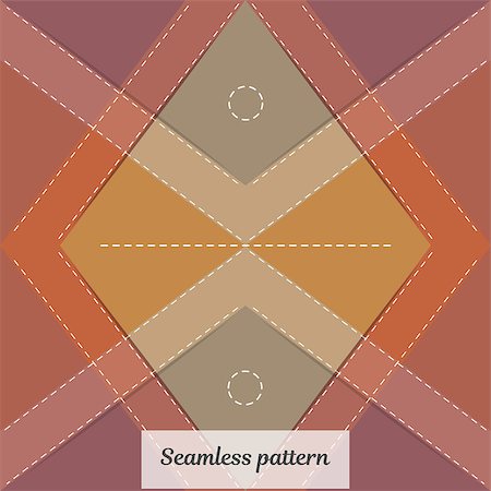 Vector seamless pattern. Vintage rural style. Fabric clothing, carpet or blanket. Foto de stock - Super Valor sin royalties y Suscripción, Código: 400-09011065