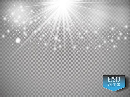 Vector white glitter wave illustration. White star dust trail sparkling particles isolated on transparent background. Magic concept Foto de stock - Super Valor sin royalties y Suscripción, Código: 400-09011086