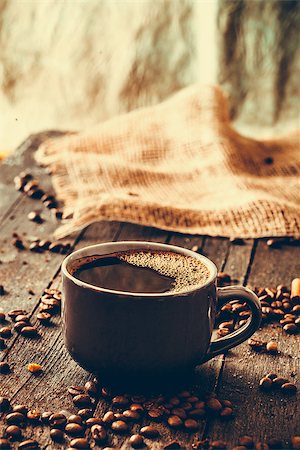 simsearch:400-04603391,k - Coffee. Cup of turkish coffee with sugar. Vintage coffee Fotografie stock - Microstock e Abbonamento, Codice: 400-09029503