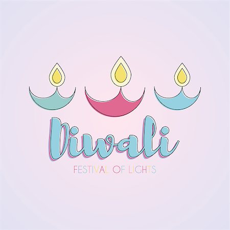 simsearch:400-08833647,k - Creative poster, banner or flyer design of Diwali for Indian Festival of Lights, Happy Diwali. Photographie de stock - Aubaine LD & Abonnement, Code: 400-09032224
