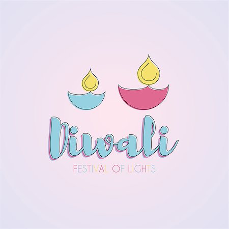 simsearch:400-08833647,k - Creative poster, banner or flyer design of Diwali for Indian Festival of Lights, Happy Diwali. Photographie de stock - Aubaine LD & Abonnement, Code: 400-09032225