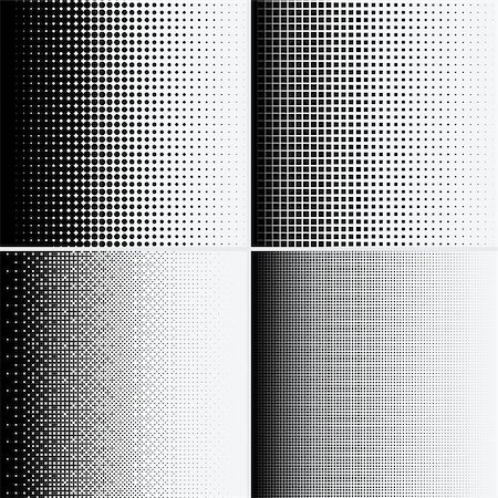simsearch:400-08672921,k - Halftone dots on white background. Vector illustration Stock Photo - Budget Royalty-Free & Subscription, Code: 400-09032220