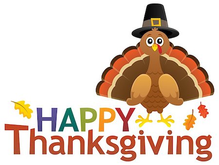 Happy Thanksgiving theme 5 - eps10 vector illustration. Stock Photo - Budget Royalty-Free & Subscription, Code: 400-09032286