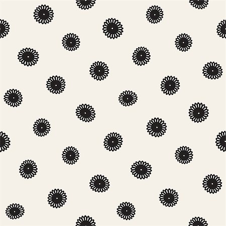 simsearch:400-08403491,k - Vector seamless freehand pattern. Abstract background with floral brush strokes. Monochrome hand drawn texture Foto de stock - Super Valor sin royalties y Suscripción, Código: 400-09045518