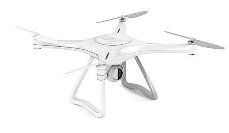 simsearch:400-07919829,k - 3D model of unmanned aerial vehicle (drone) with visible wire-frame Foto de stock - Super Valor sin royalties y Suscripción, Código: 400-09046075