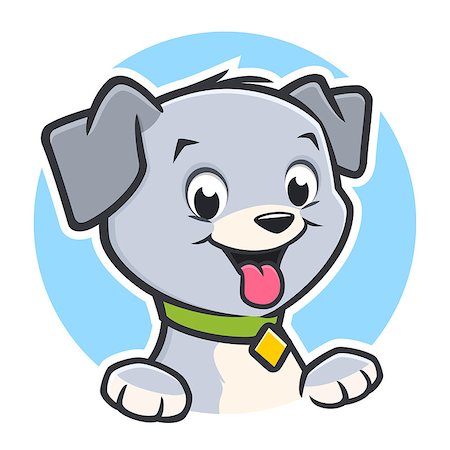 simsearch:400-09049781,k - Vector illustration of a cute puppy for design element Foto de stock - Super Valor sin royalties y Suscripción, Código: 400-09046228