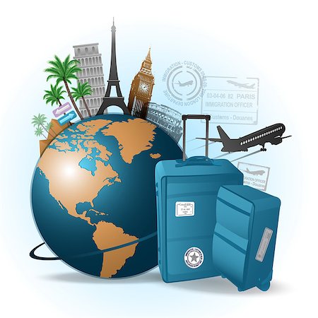 simsearch:400-09186100,k - Travel background concept Stock Photo - Budget Royalty-Free & Subscription, Code: 400-09047787