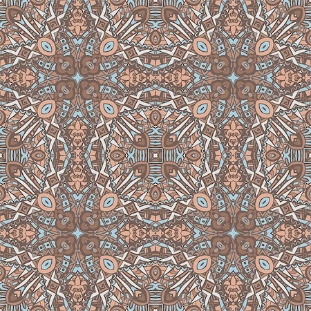 seamless pattern, geometric repeating texture. Tribal ethnic lace tiled ornament. Stockbilder - Microstock & Abonnement, Bildnummer: 400-09048144