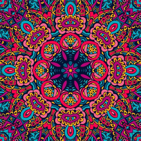 Abstract Tribal vintage ethnic seamless pattern ornamental Stockbilder - Microstock & Abonnement, Bildnummer: 400-09048140