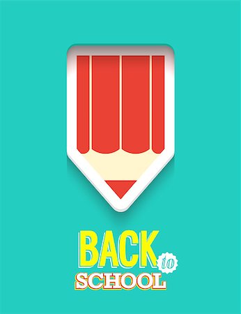 simsearch:400-07296734,k - Back to school creative card. Vector illustration. Stock Photo - Budget Royalty-Free & Subscription, Code: 400-09048476