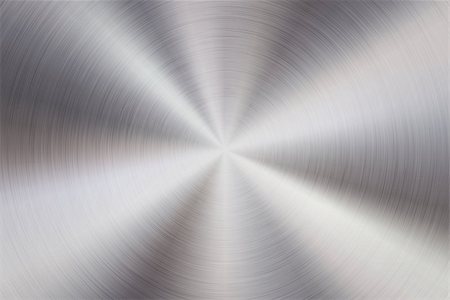 simsearch:400-06751679,k - Metal abstract technology background with circular polished, brushed concentric texture, chrome, silver, steel, aluminum for design concepts, web, prints, wallpapers, interfaces. Vector illustration. Stockbilder - Microstock & Abonnement, Bildnummer: 400-09048594