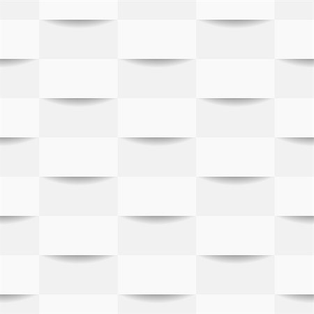 simsearch:400-07210913,k - White geometric texture. Abstract seamless background vector illustration. Stockbilder - Microstock & Abonnement, Bildnummer: 400-09048980