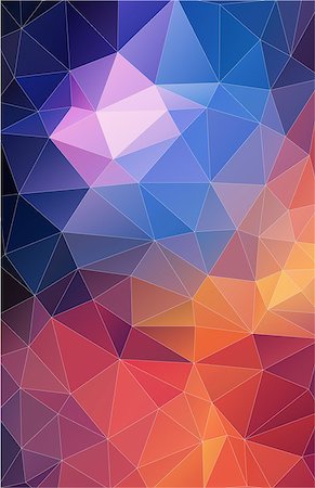 shmel (artist) - Vertical Abstract background with triangle shape for your design Stock Photo - Budget Royalty-Free & Subscription, Code: 400-09050115