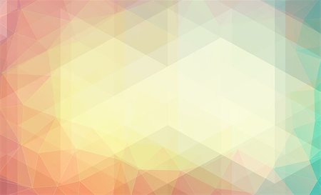 simsearch:400-08345289,k - Pastel color background with triangle shapes for web Stock Photo - Budget Royalty-Free & Subscription, Code: 400-09050127