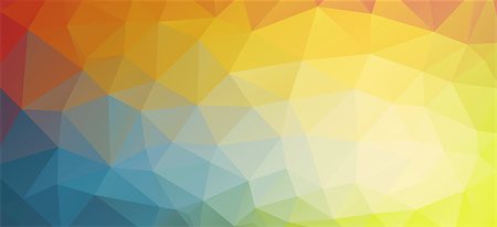 simsearch:400-08345289,k - Horizontal bright color background with triangle shapes for web Stock Photo - Budget Royalty-Free & Subscription, Code: 400-09050128
