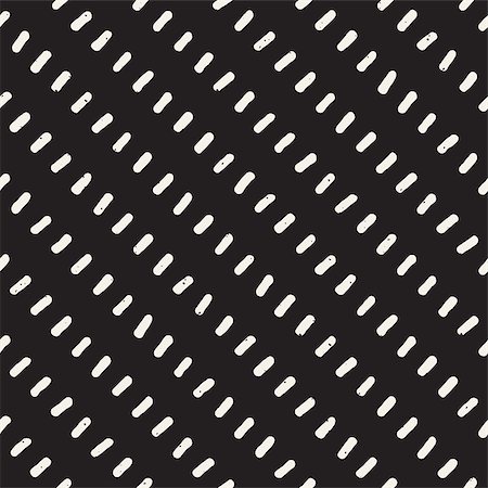 simsearch:400-08411543,k - Hand drawn black and white ink abstract seamless pattern. Vector stylish grunge texture. Monochrome geometric shappes paint brush lines Photographie de stock - Aubaine LD & Abonnement, Code: 400-09050213